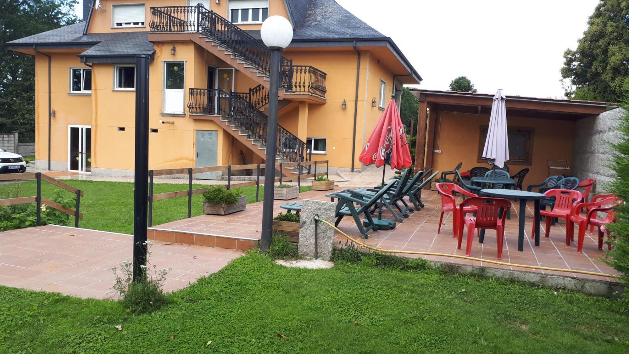 Pension Vilanova Sigueiro Buitenkant foto